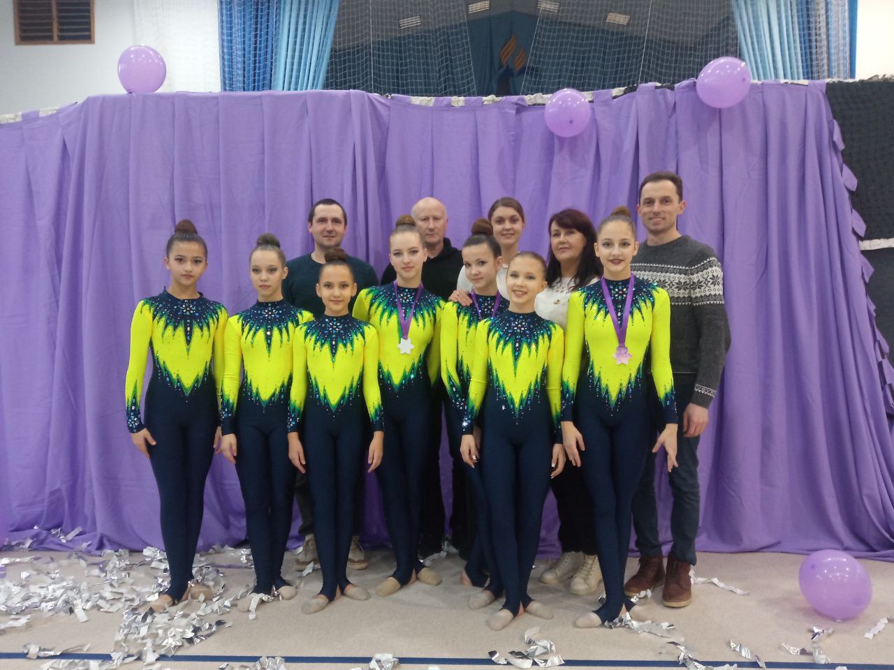 Odeliya winter cup із групової естетичної гімнастики відбувся в УГІ