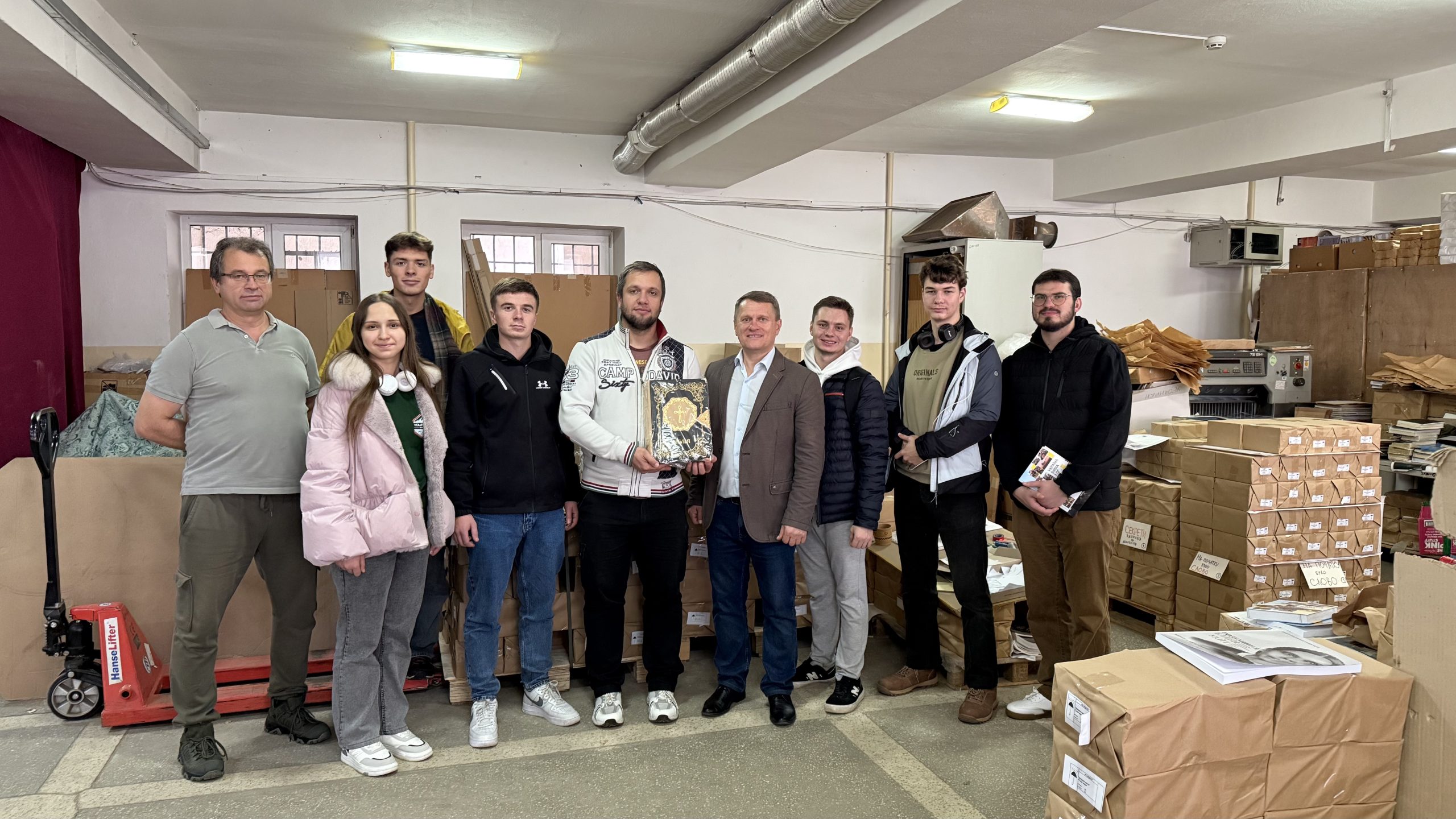 Богослови відвідали видавництво «Джерело життя»