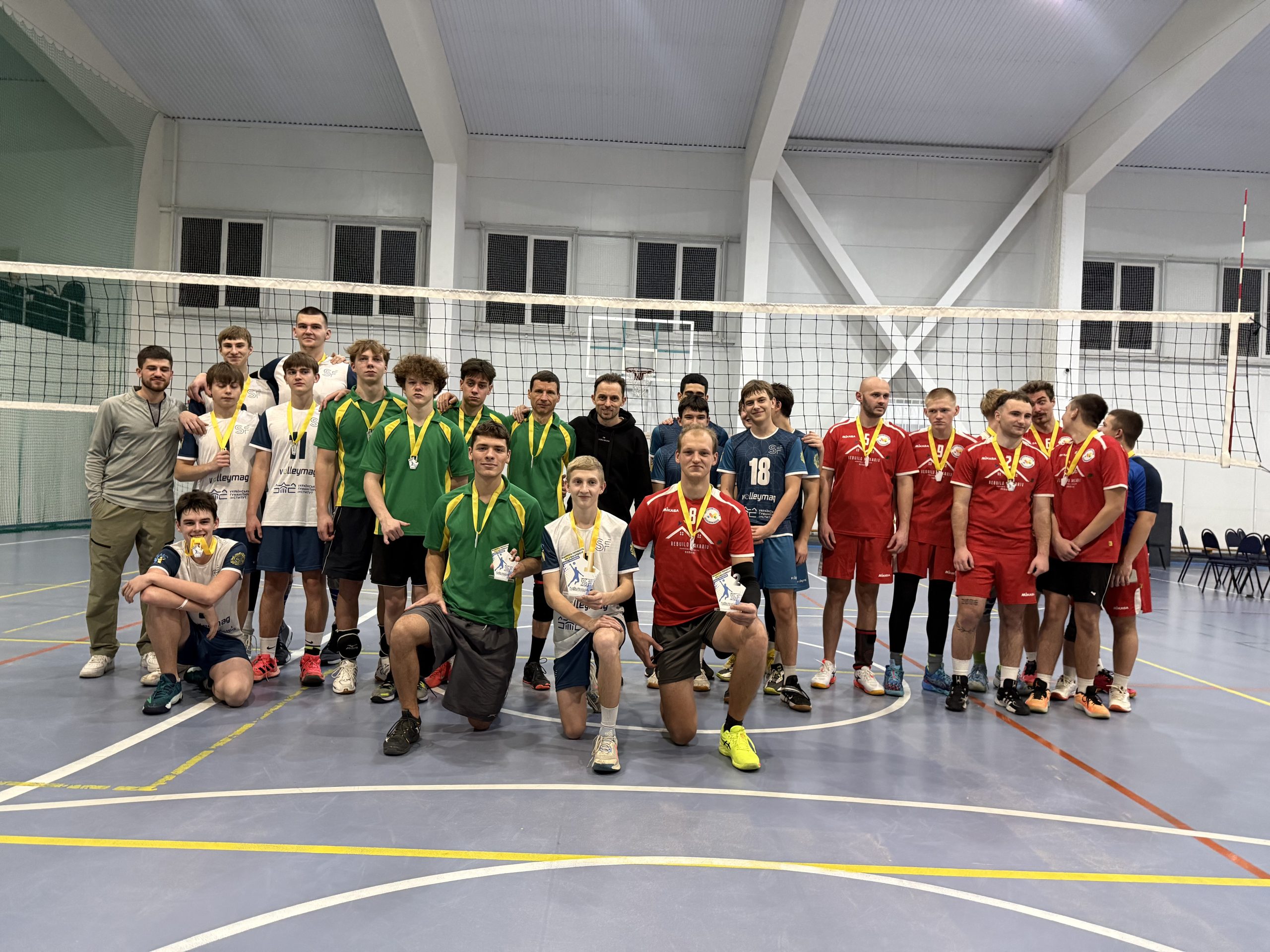 Відкрита першість УГІ з волейболу об’єднала команди Києва та області